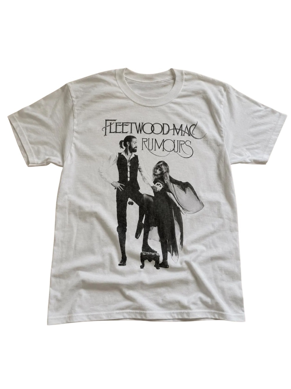 Gildan Rumours White Graphic Tee